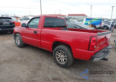 2006 Chevrolet Silverado 1500 Work Truck из США, поврежденный, VIN 3GCEC14X86G268227